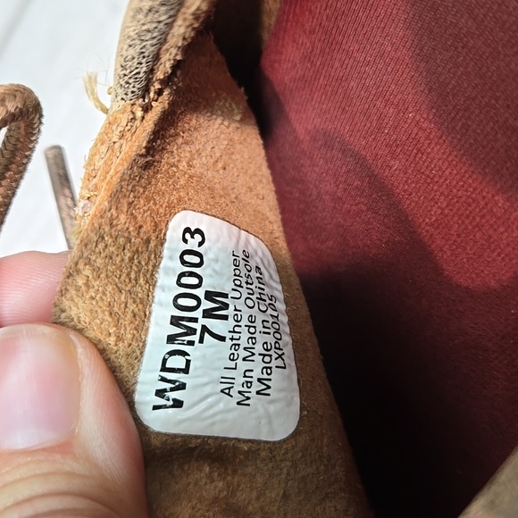 Twistwd X Women Brown Leather Boat Moccasin Shoes Boots Sz 7M - Picture 10 of 10